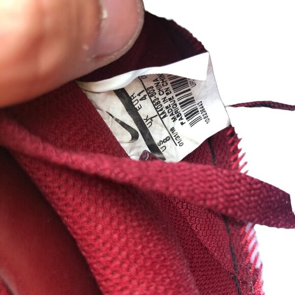 2018 Nike Air Force 1 Low '07 Team Red Summit White Size 8 - Picture 9 of 9